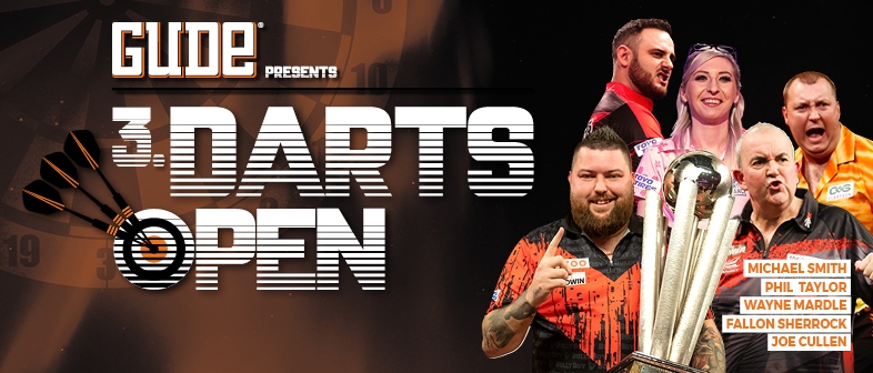 3. GUDE DARTS OPEN VIP UPGRADE
